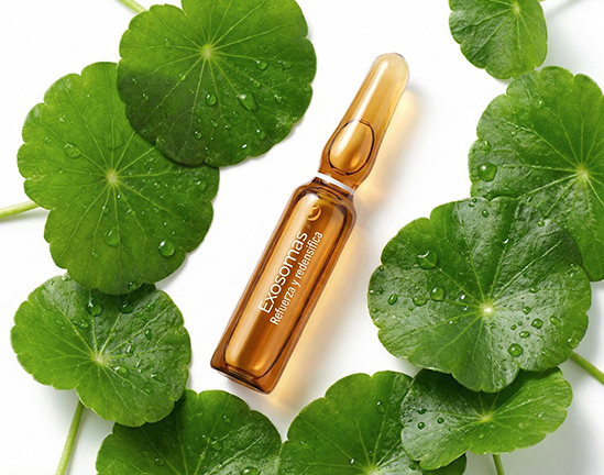 Cremas para la cara veganas y cruelty free Ampollas exosomas cica